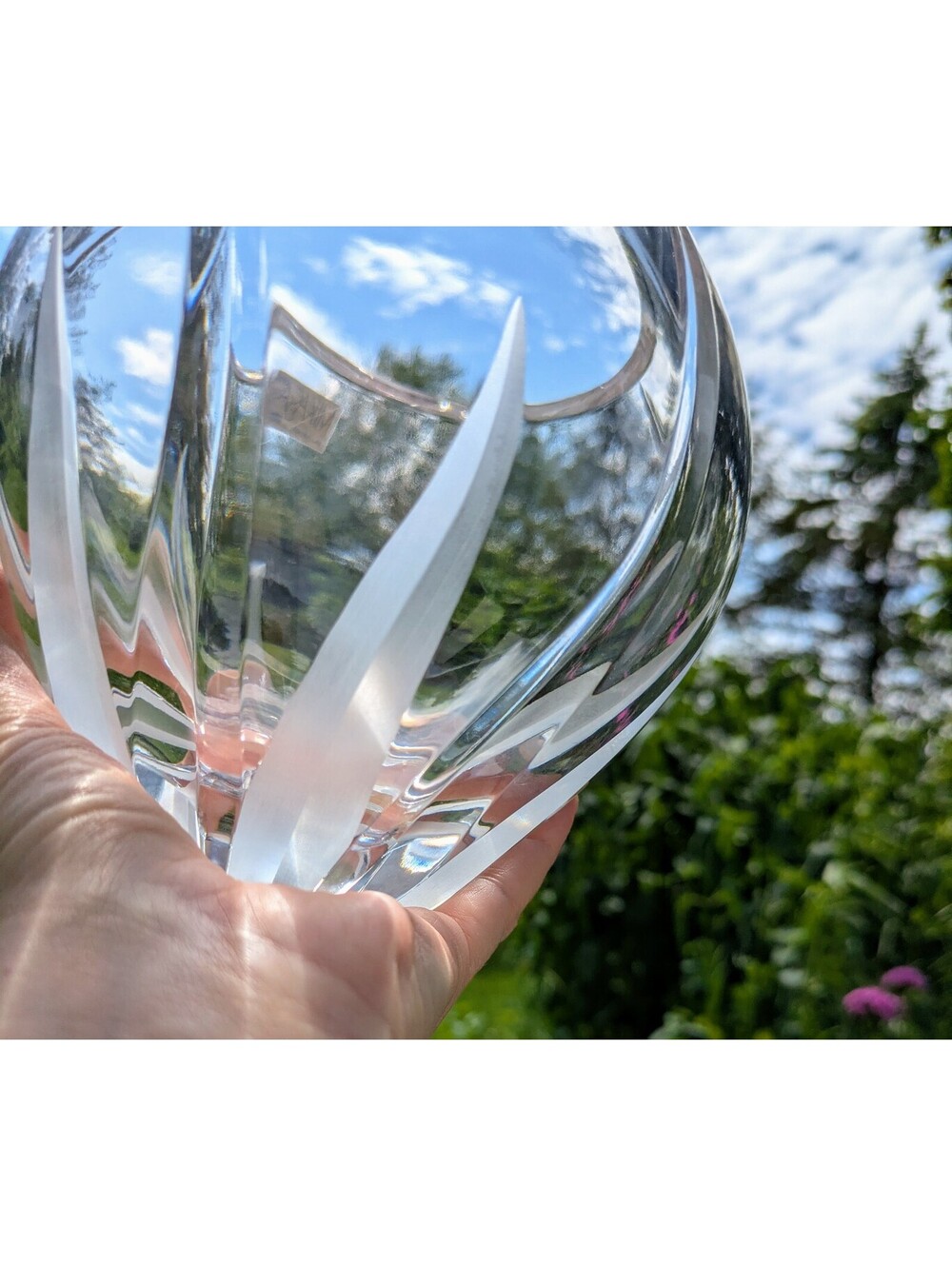 Crystal Vase, Mikasa Flame d'Amore